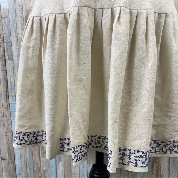 Caron Callahan 6 Woven Silk Drop Waist Tank Dress - Picture 5 of 9